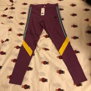 NWT Adidas Purple Leggings